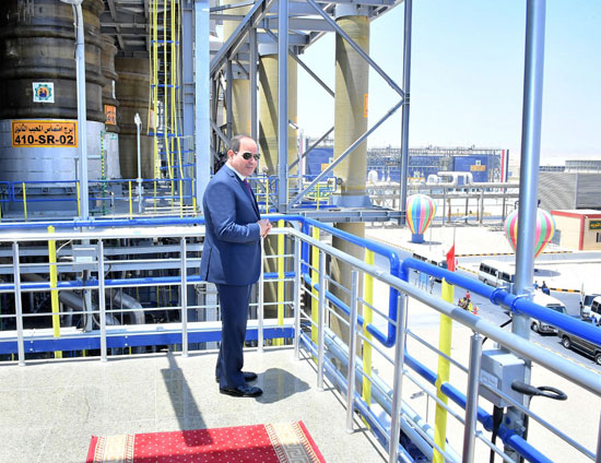الرئيس السيسي يفتتح مصنع الغازات الطبية والصناعية.. اليوم